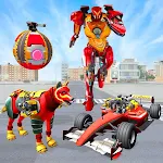 Angry Fox Robot City War : Formula Car Robot Games Apk