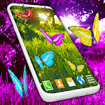Cover Image of Download Butterfly Live Wallpaper  APK