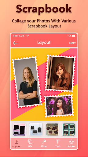Screenshot of Scrapbook Photo Collage Maker