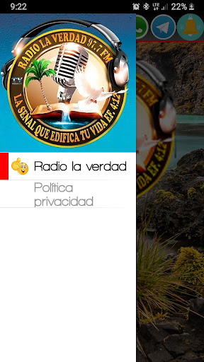 Android application Radio La Verdad Tinke 97.7 FM screenshort