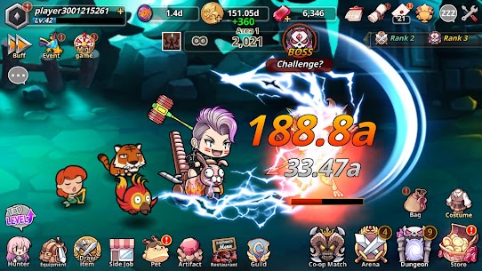 Pow Pow Dungeon MOD APK: Idle (High Speed) Download 6
