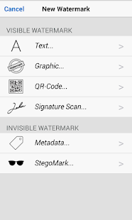 iWatermark+ Watermark Manager Screenshot