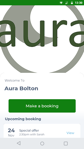 Android application Aura Bolton screenshort
