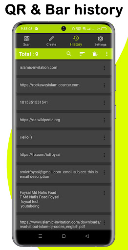 QR and Barcode FT Screen 3