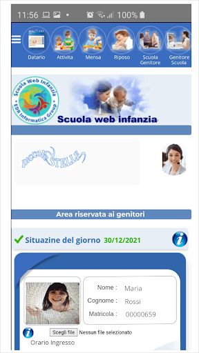 Scuola Web Infanzia Screen 3