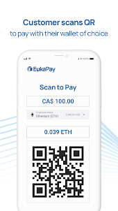 EukaPay: Accept crypto get CAD