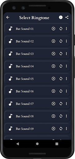 Bat Sounds Screen 3