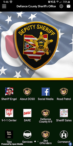 Android application Defiance County Sheriff screenshort
