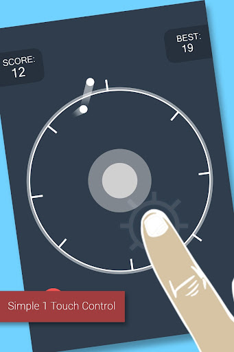 Circle Run - 360 Spikes Game Screen 2