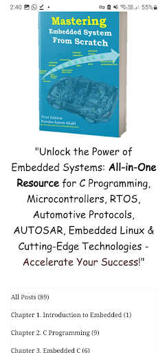 Android application master embedded system screenshort