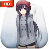 Anime Girl Live Wallpapers HD icon