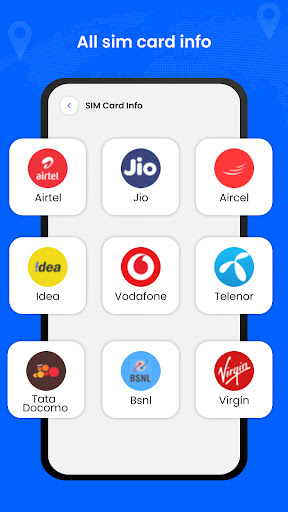 Android application Mobile Number Locator screenshort