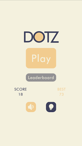 Android application DOTZ screenshort