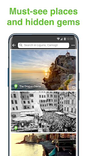 Camogli Tour Guide:SmartGuide Screen 3