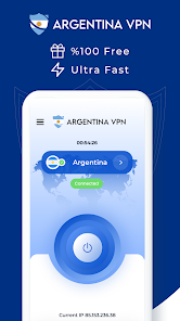 Screenshot 1 VPN Argentina - Get AR IP android
