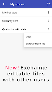 TextingStory Chat Story Maker Screenshot