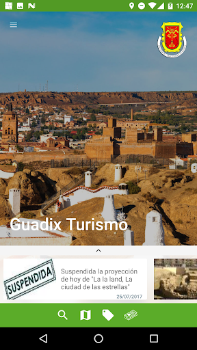 Android application Guadix Turismo screenshort