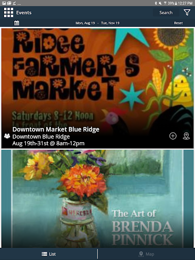 Screenshot of Visit Blue Ridge GA!