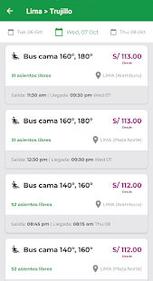 Oltursa Móvil - Pasajes de Bus Screenshot