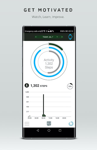 Android application Frederique Constant Smartwatch screenshort