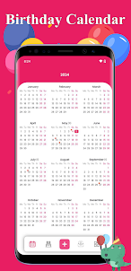 BDay - Birthday Calendar