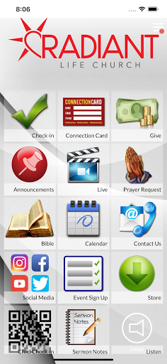 Android application Radiant Life Church USA screenshort