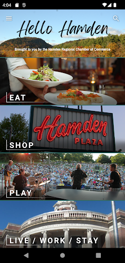 Android application Hello Hamden screenshort