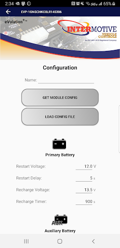 eVolution+ Screen 2