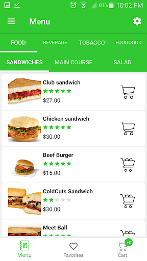 Cloud Cafeteria Manager (POS) Screenshot 3 - AppWisp.com