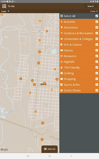 Screenshot of Visit Laramie Wyoming