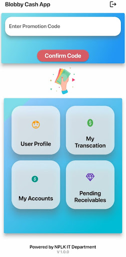 Android application Blobby Cash screenshort