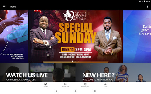 Screenshot of DGG CHURCH