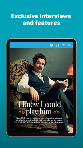 Screenshot of Radio Times Digital Magazine