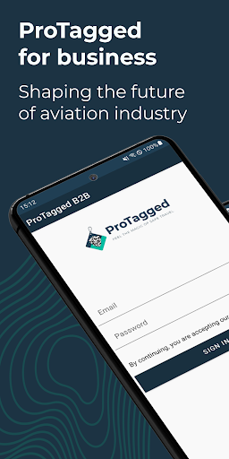 Android application ProTagged Business screenshort