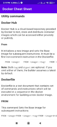 Docker Cheat Sheet Screen 2