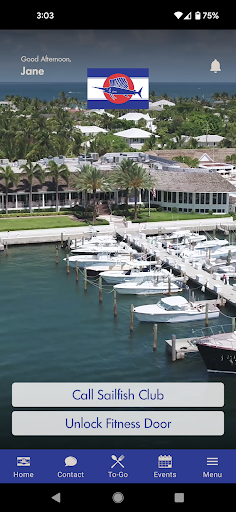 Android application Sailfish Club of Florida screenshort