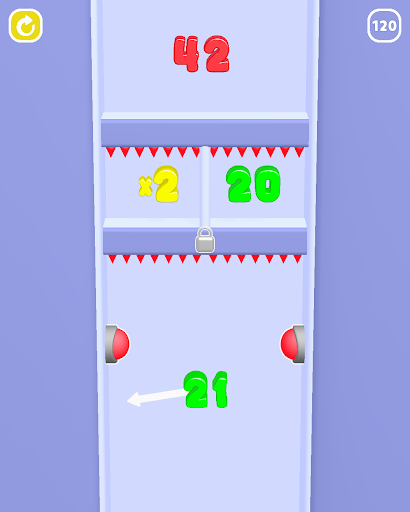 Android application Number Climbing screenshort