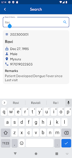 MHU App Screen 3