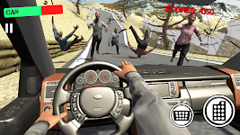 screenshot of Zombie Crush Hill Road Drive