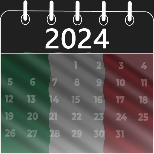 italy calendar 2024 logo
