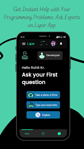 Android application Laper screenshort