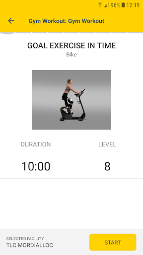 TLC Health Clubs Screen 3