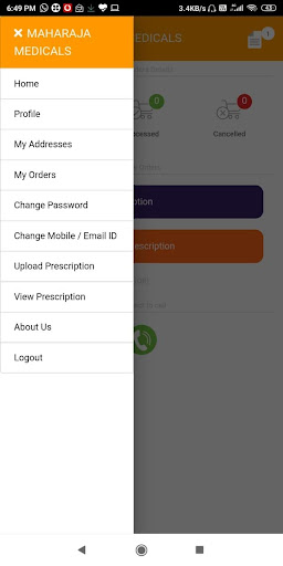 Maharaja Medicals Screen 3