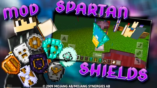 Spartan Shields: Minecraft Mod