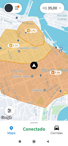 Android application Oeste Mobilidade - Motorista screenshort
