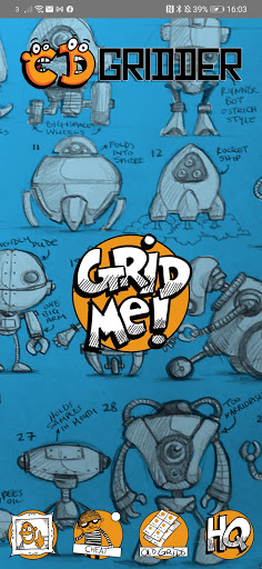 Android application Gridder screenshort