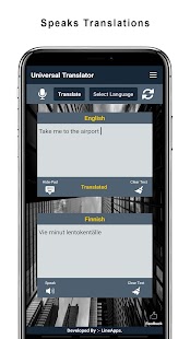 Universal Translator Captura de tela