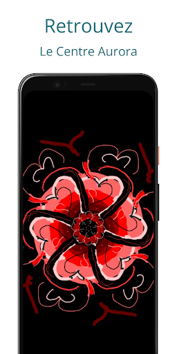 Android application Centre Aurora screenshort