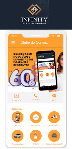 Android application Clube Infinity Plus screenshort