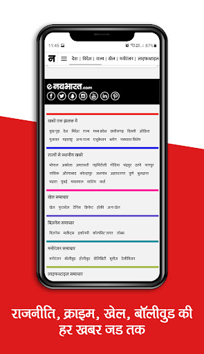 Navabharat - Latest Hindi News Screen 2